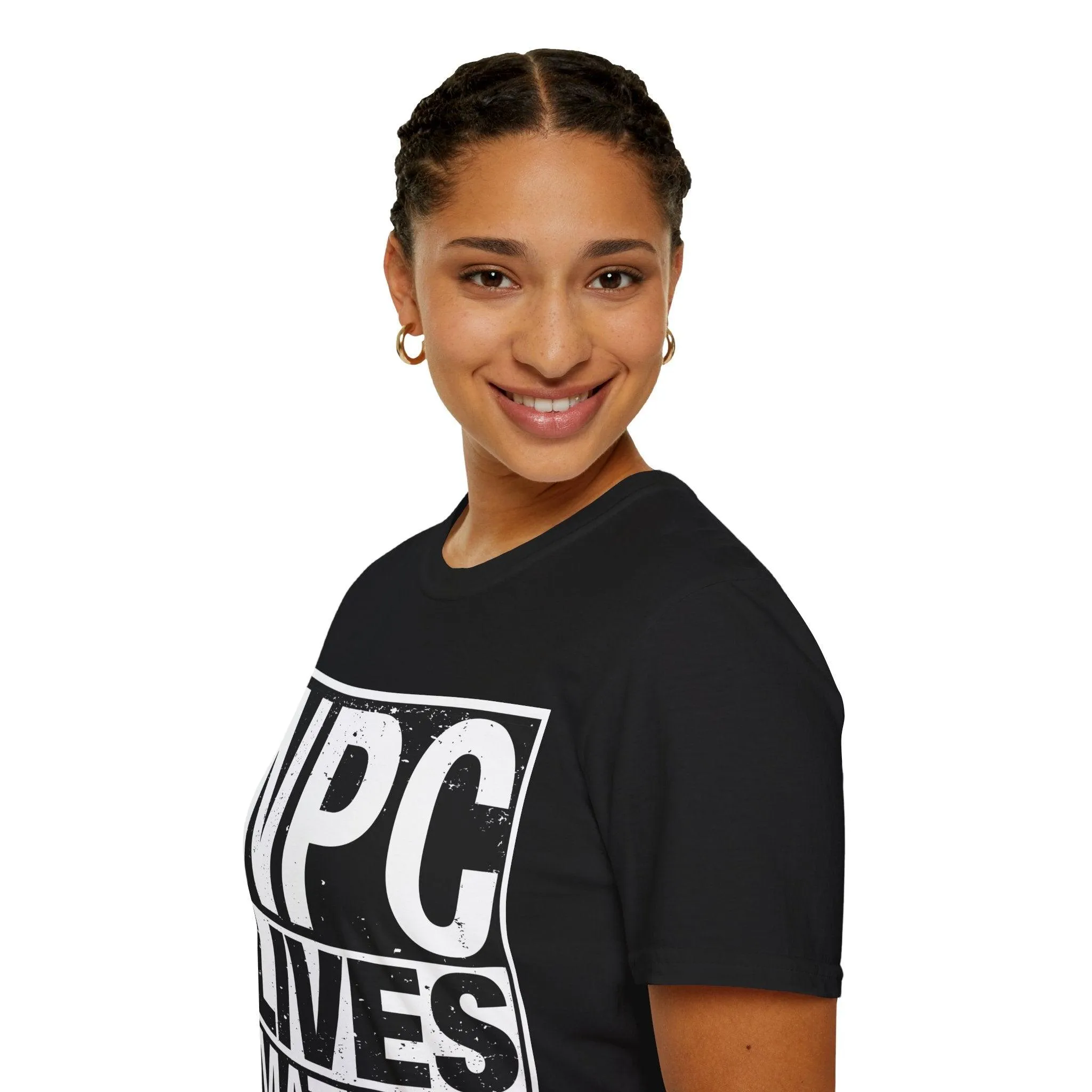 NPC Lives Matter - Unisex Softstyle T-Shirt