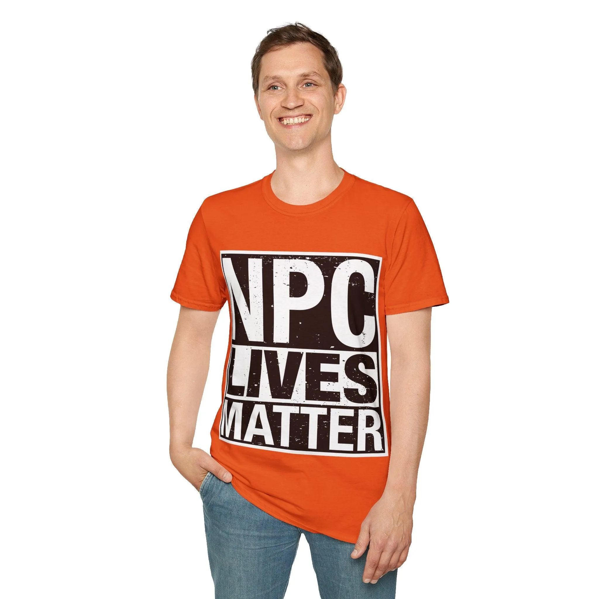 NPC Lives Matter - Unisex Softstyle T-Shirt