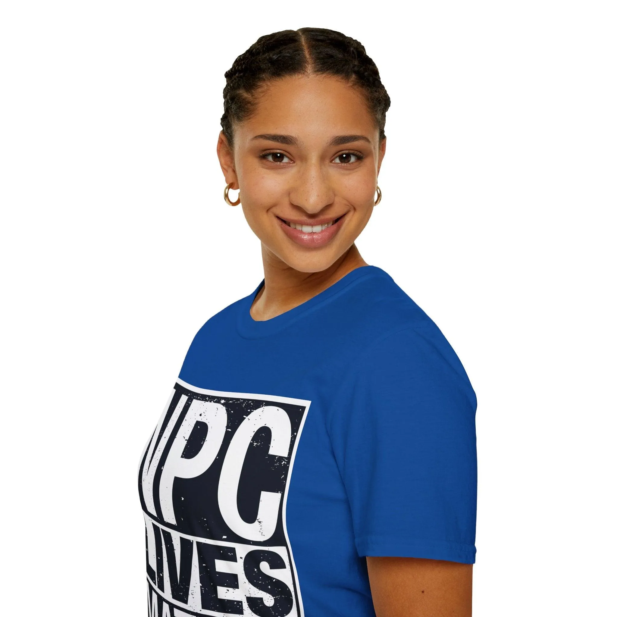 NPC Lives Matter - Unisex Softstyle T-Shirt