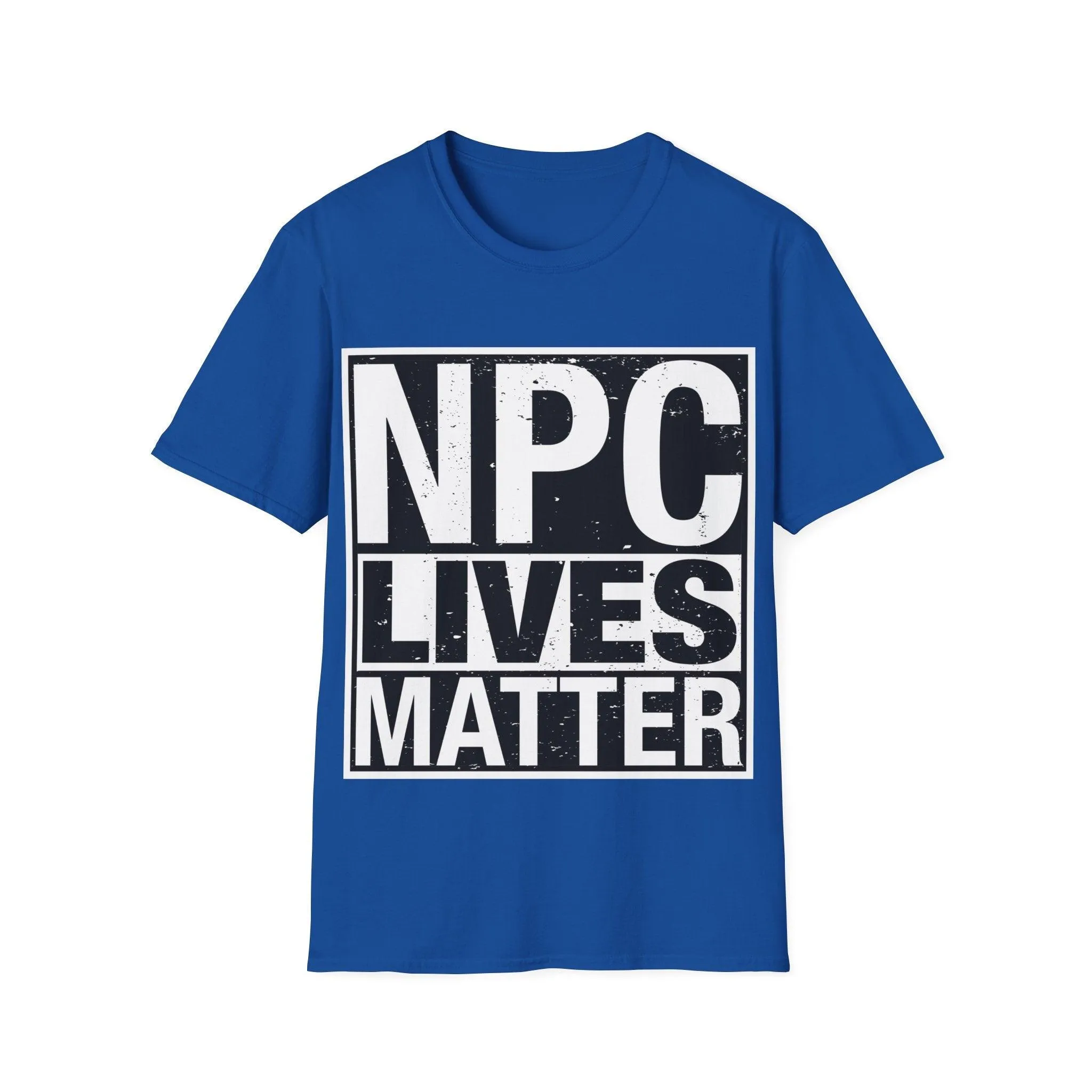 NPC Lives Matter - Unisex Softstyle T-Shirt