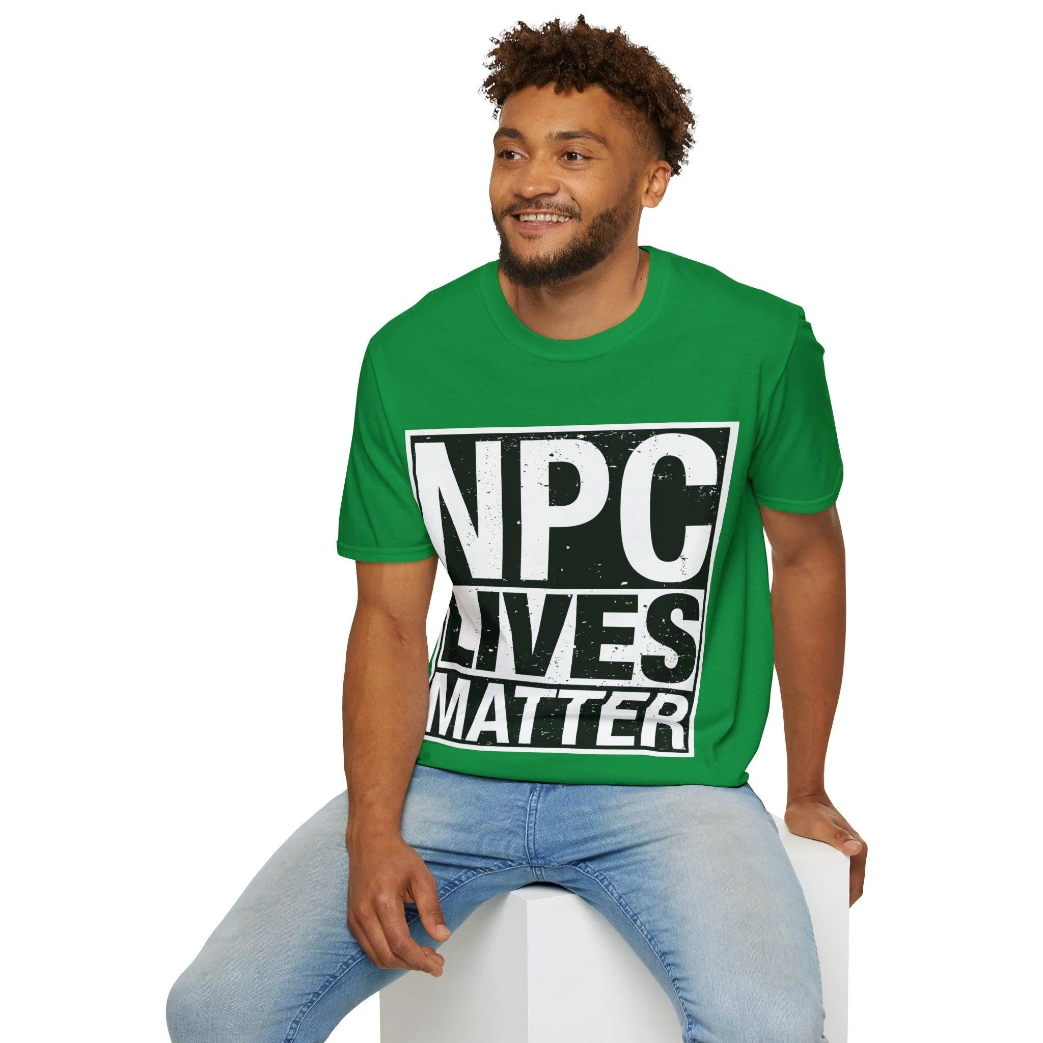 NPC Lives Matter - Unisex Softstyle T-Shirt