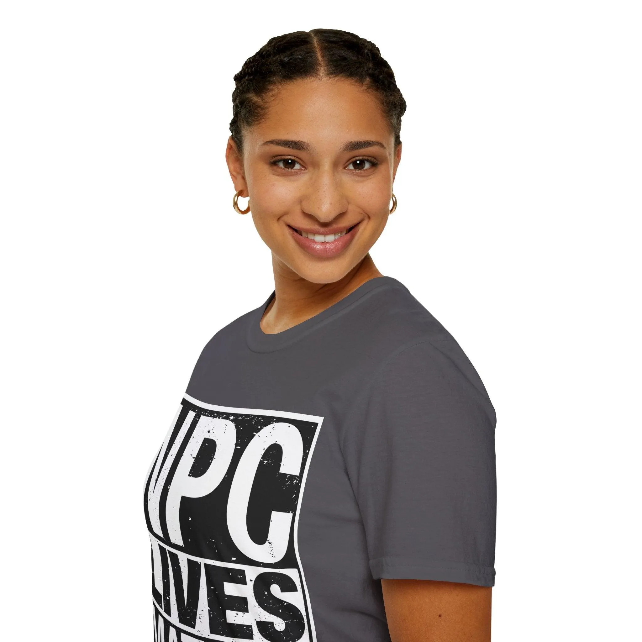 NPC Lives Matter - Unisex Softstyle T-Shirt