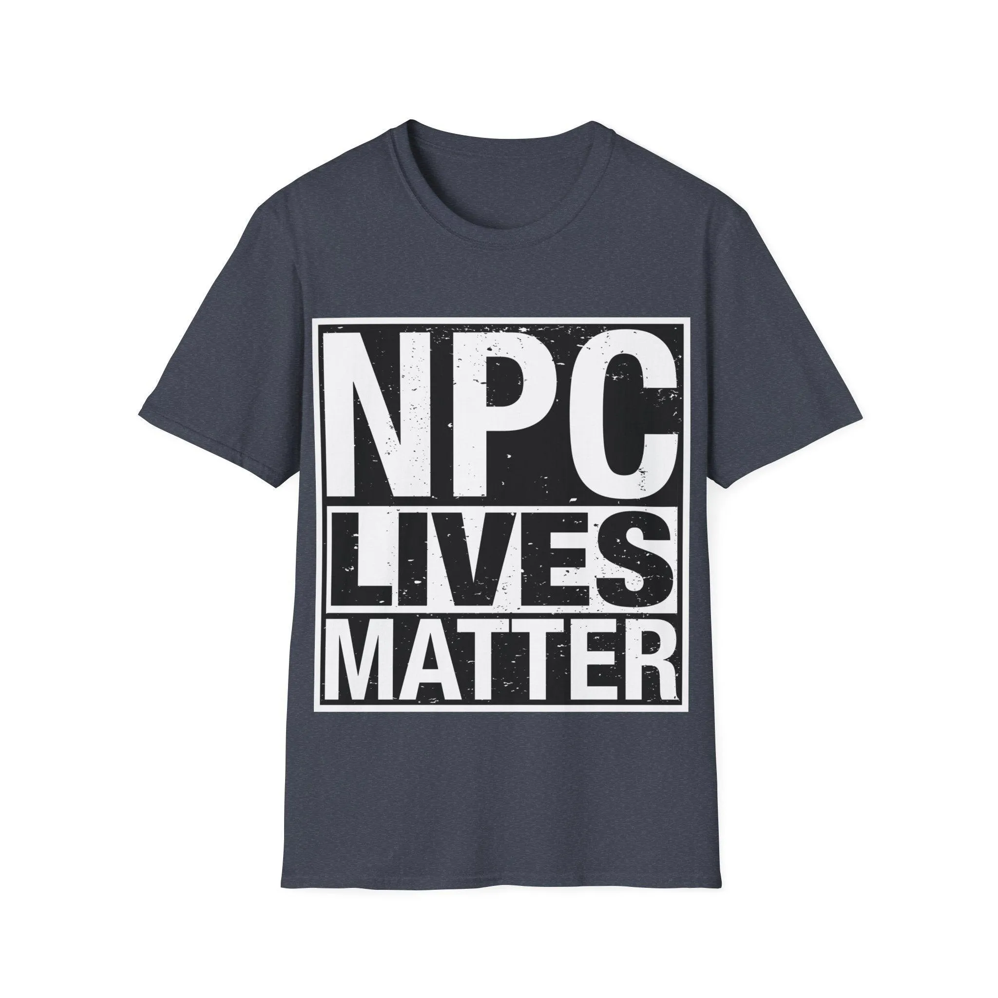 NPC Lives Matter - Unisex Softstyle T-Shirt
