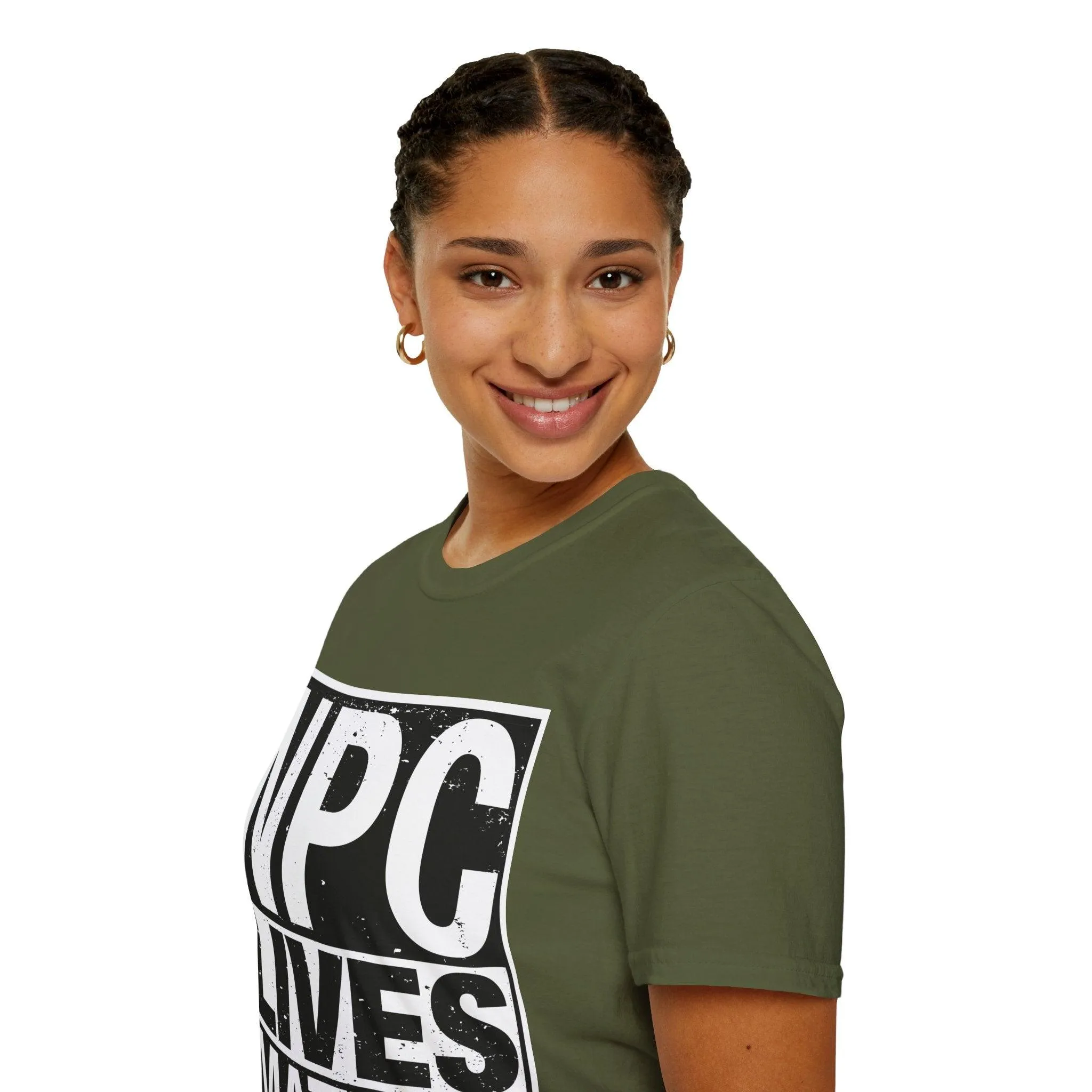 NPC Lives Matter - Unisex Softstyle T-Shirt
