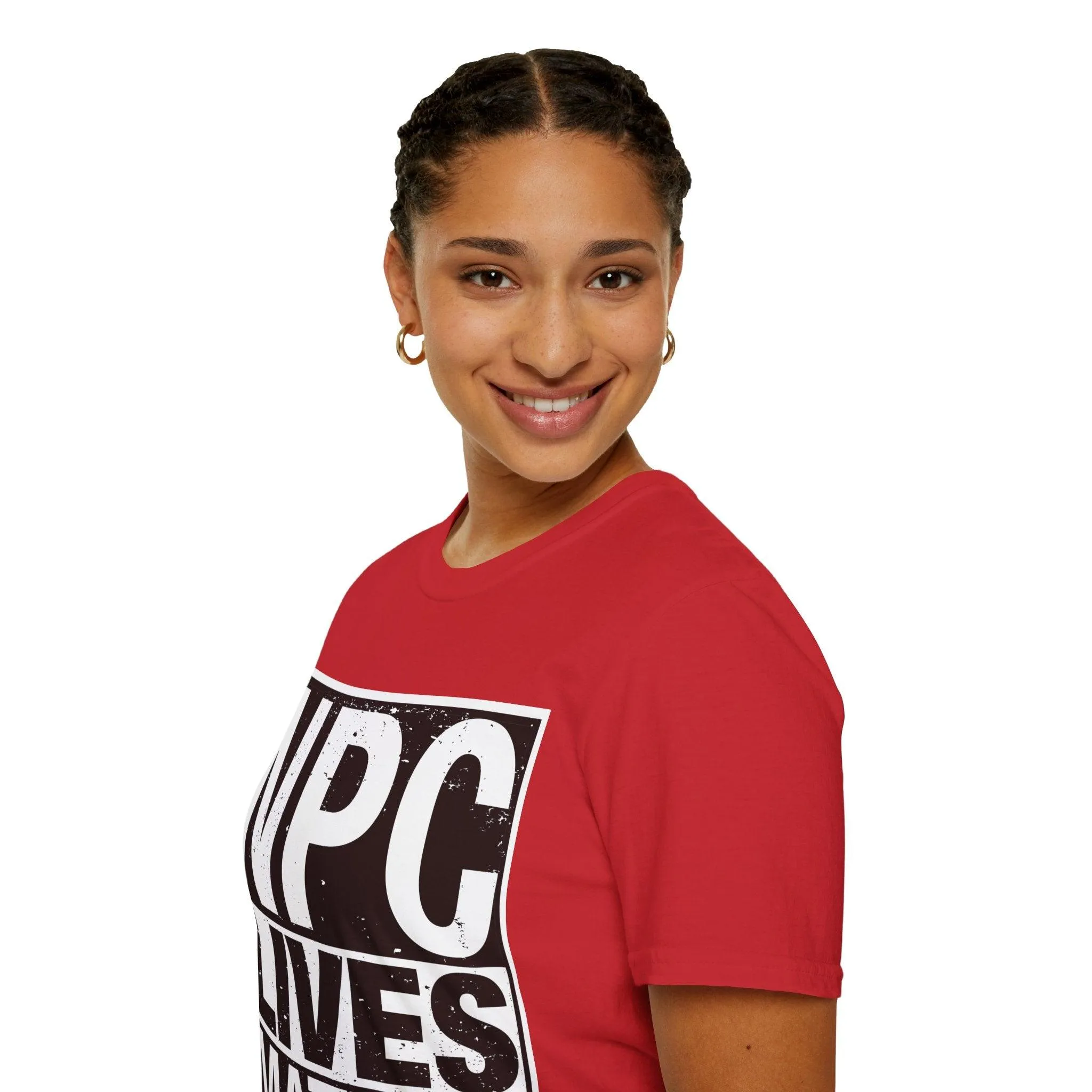 NPC Lives Matter - Unisex Softstyle T-Shirt