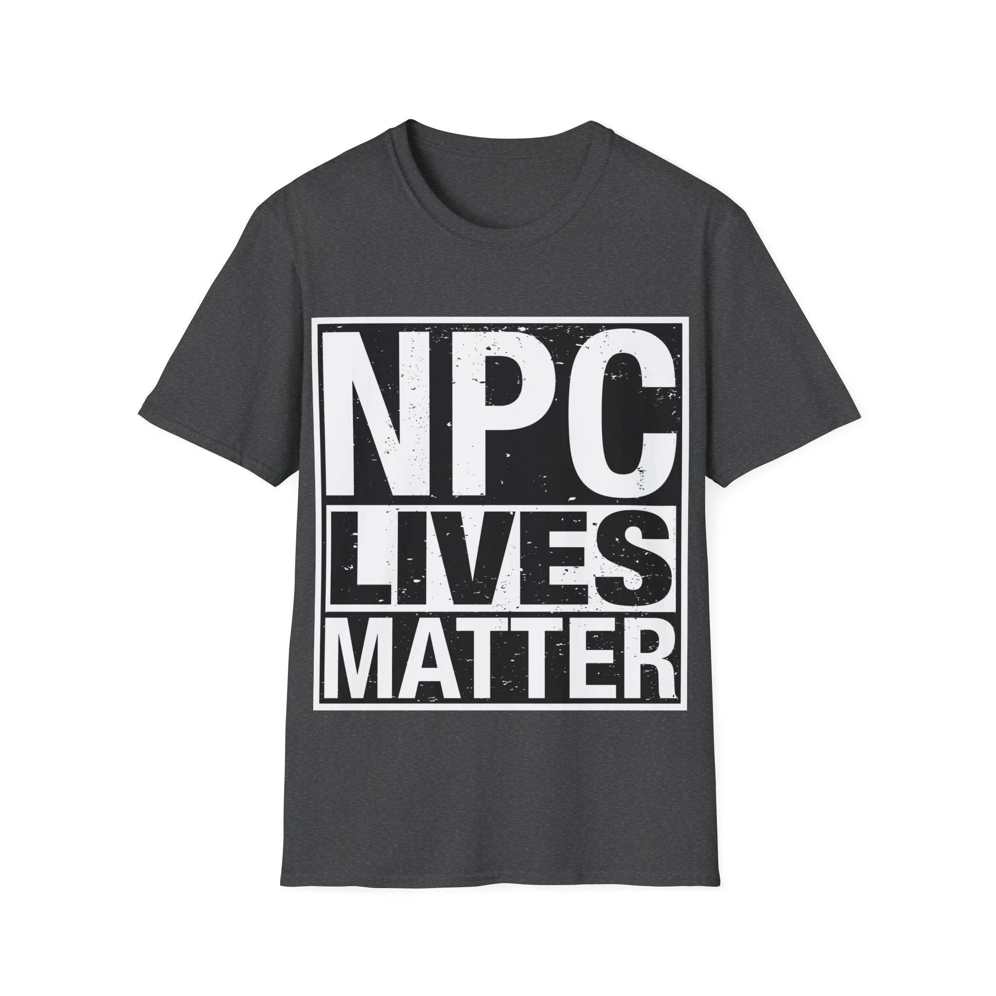 NPC Lives Matter - Unisex Softstyle T-Shirt