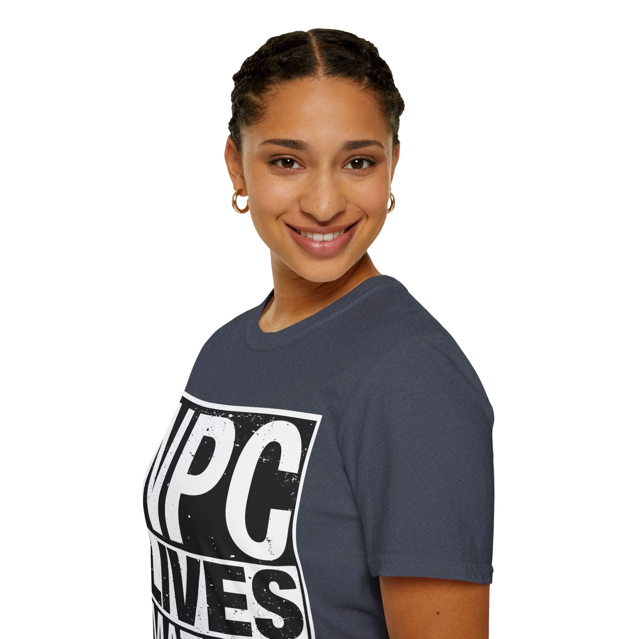 NPC Lives Matter - Unisex Softstyle T-Shirt