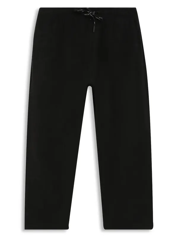 Octave Boys Black Solid Tracksuits
