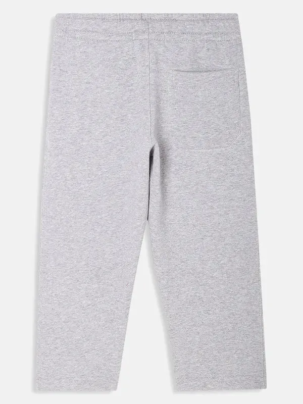 Octave Boys Grey Printed Tracksuits