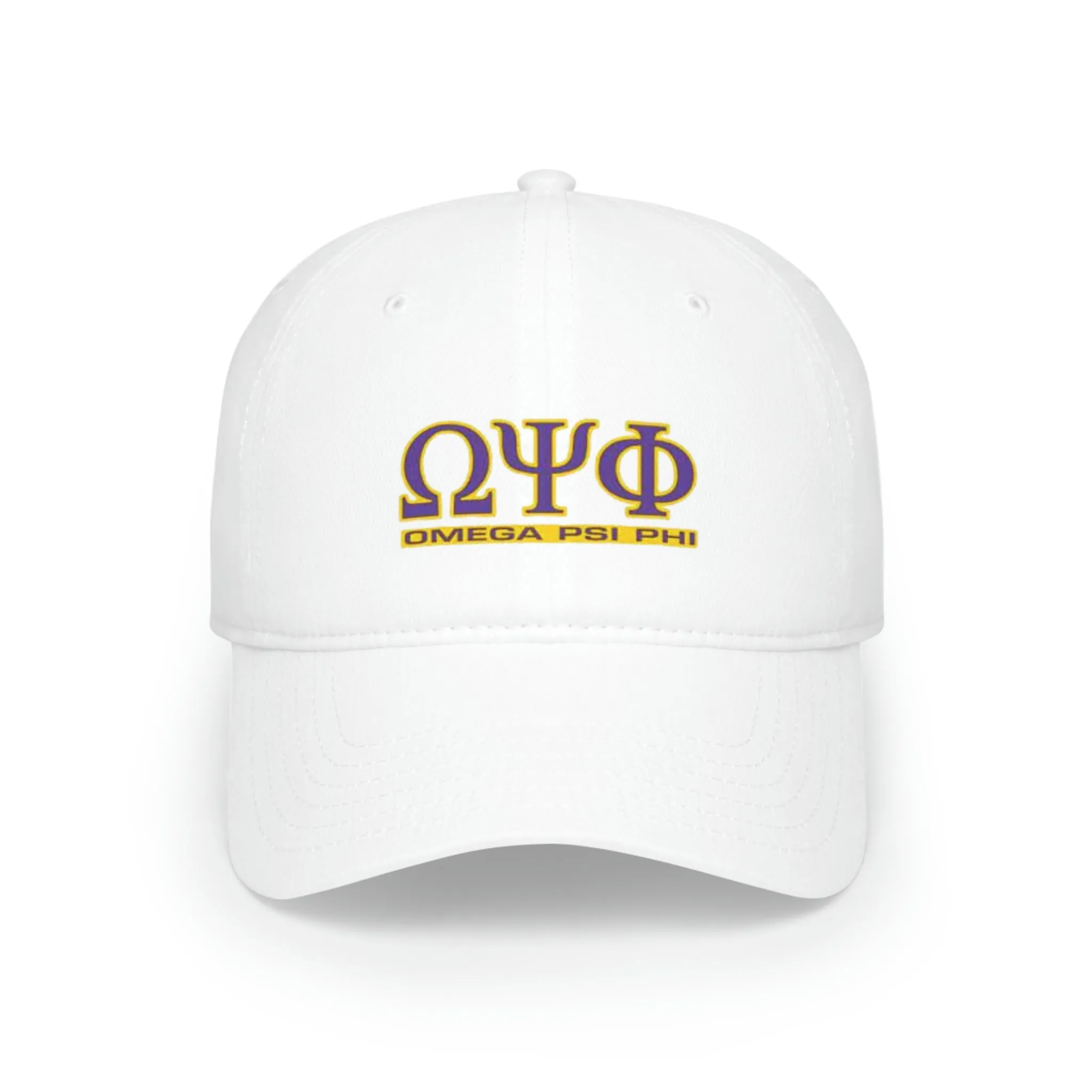 Omega Psi Phi Low Profile Baseball Cap