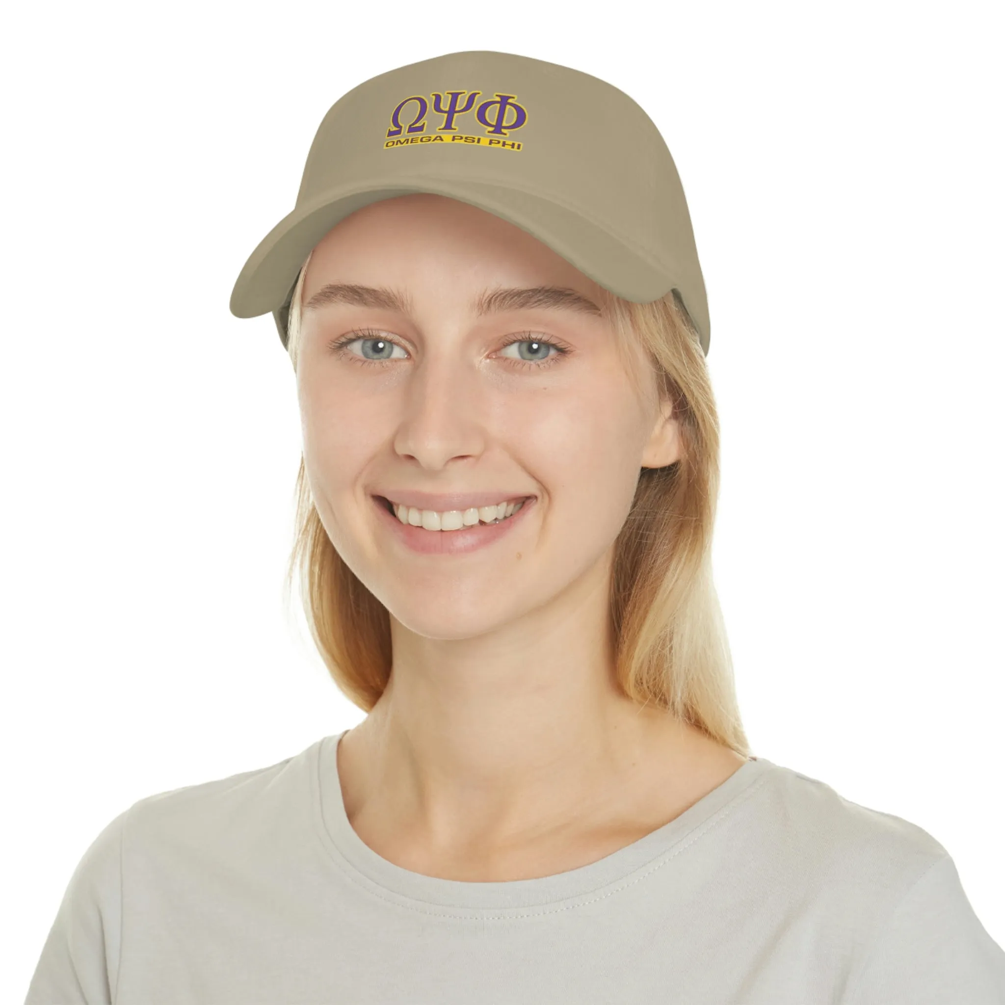 Omega Psi Phi Low Profile Baseball Cap
