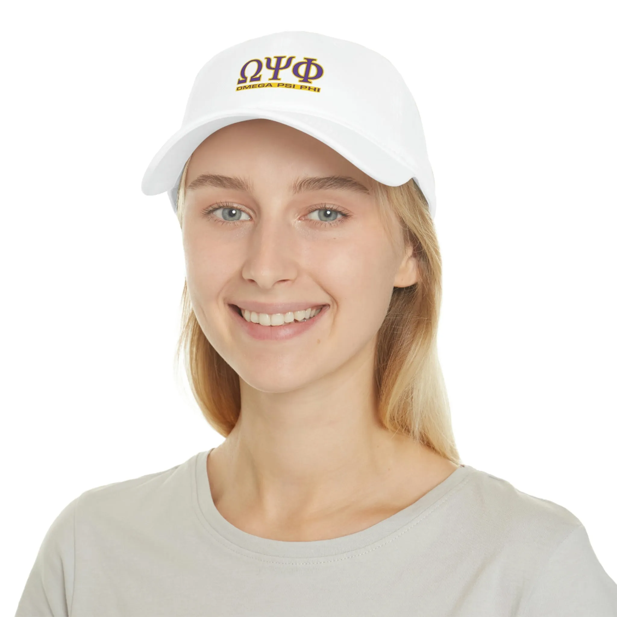 Omega Psi Phi Low Profile Baseball Cap