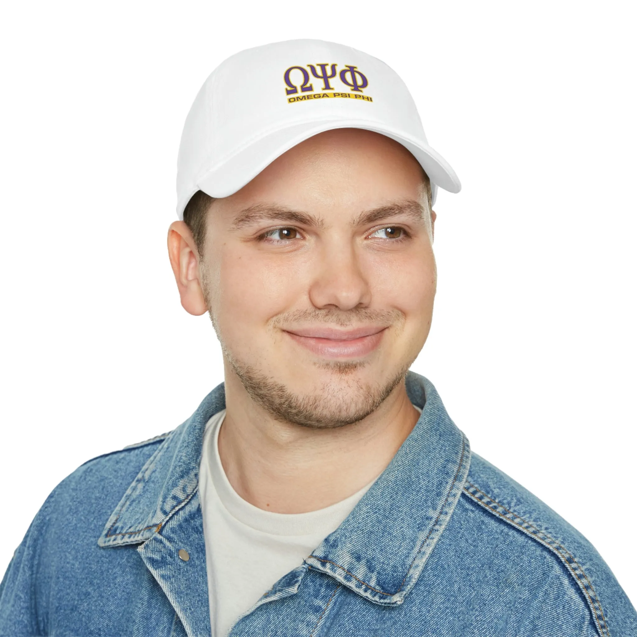 Omega Psi Phi Low Profile Baseball Cap