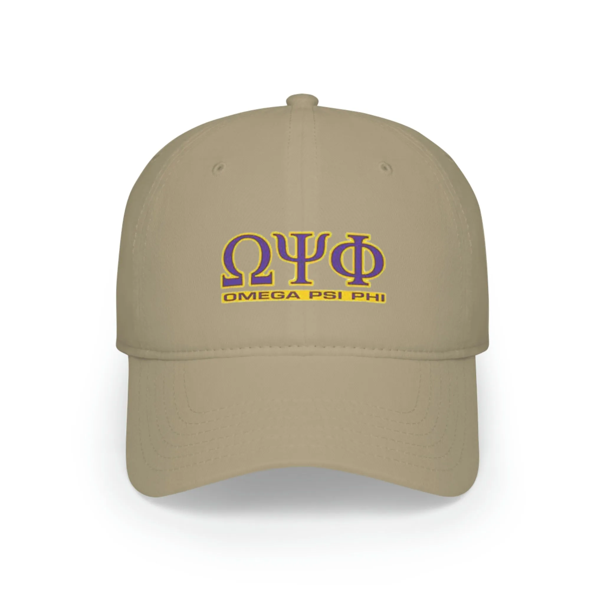 Omega Psi Phi Low Profile Baseball Cap