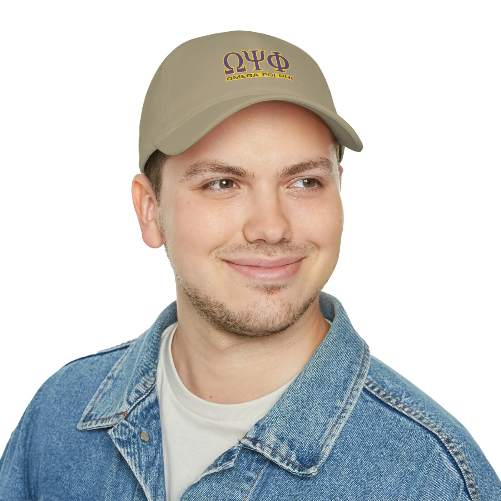 Omega Psi Phi Low Profile Baseball Cap