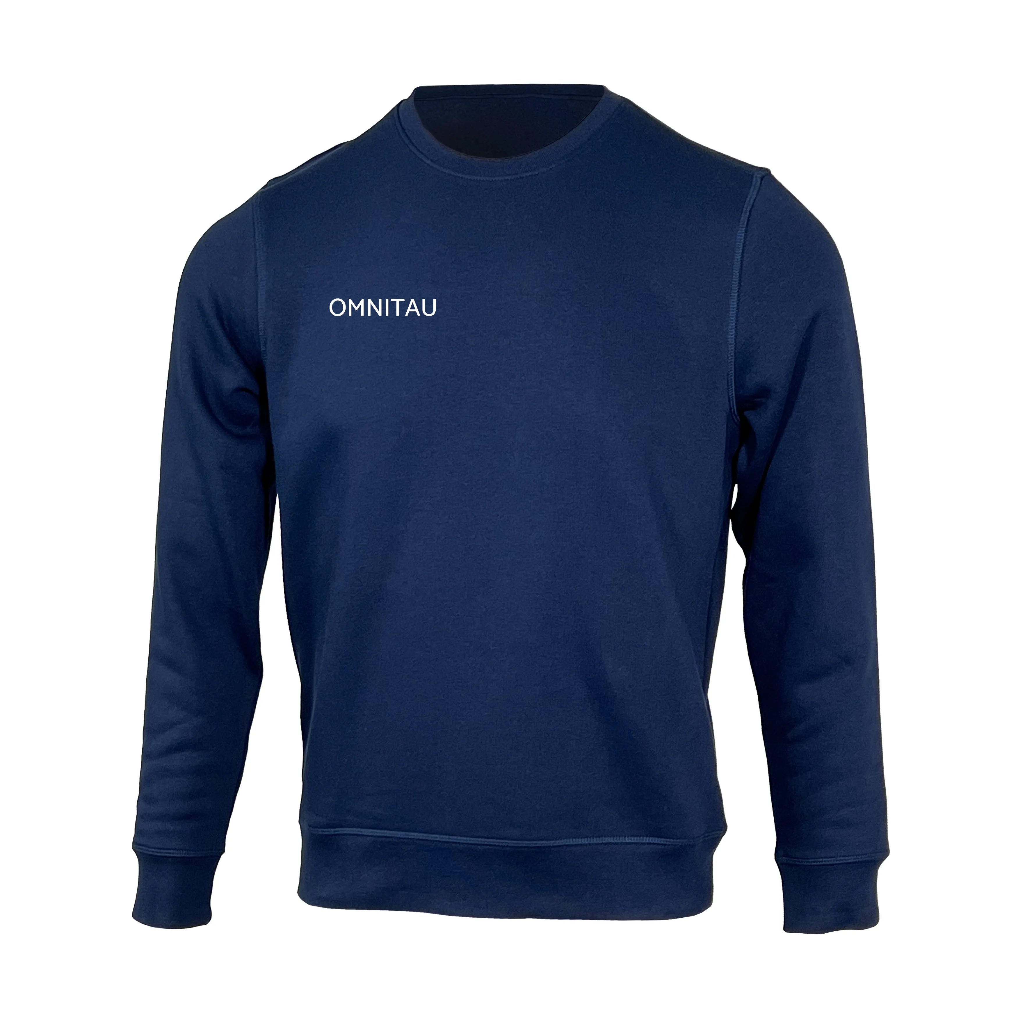 Omnitau Adult's Team Sports Crew Neck Cotton Sweatshirt - French Navy