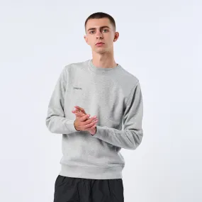 Omnitau Adult's Team Sports Crew Neck Cotton Sweatshirt - Heather Grey