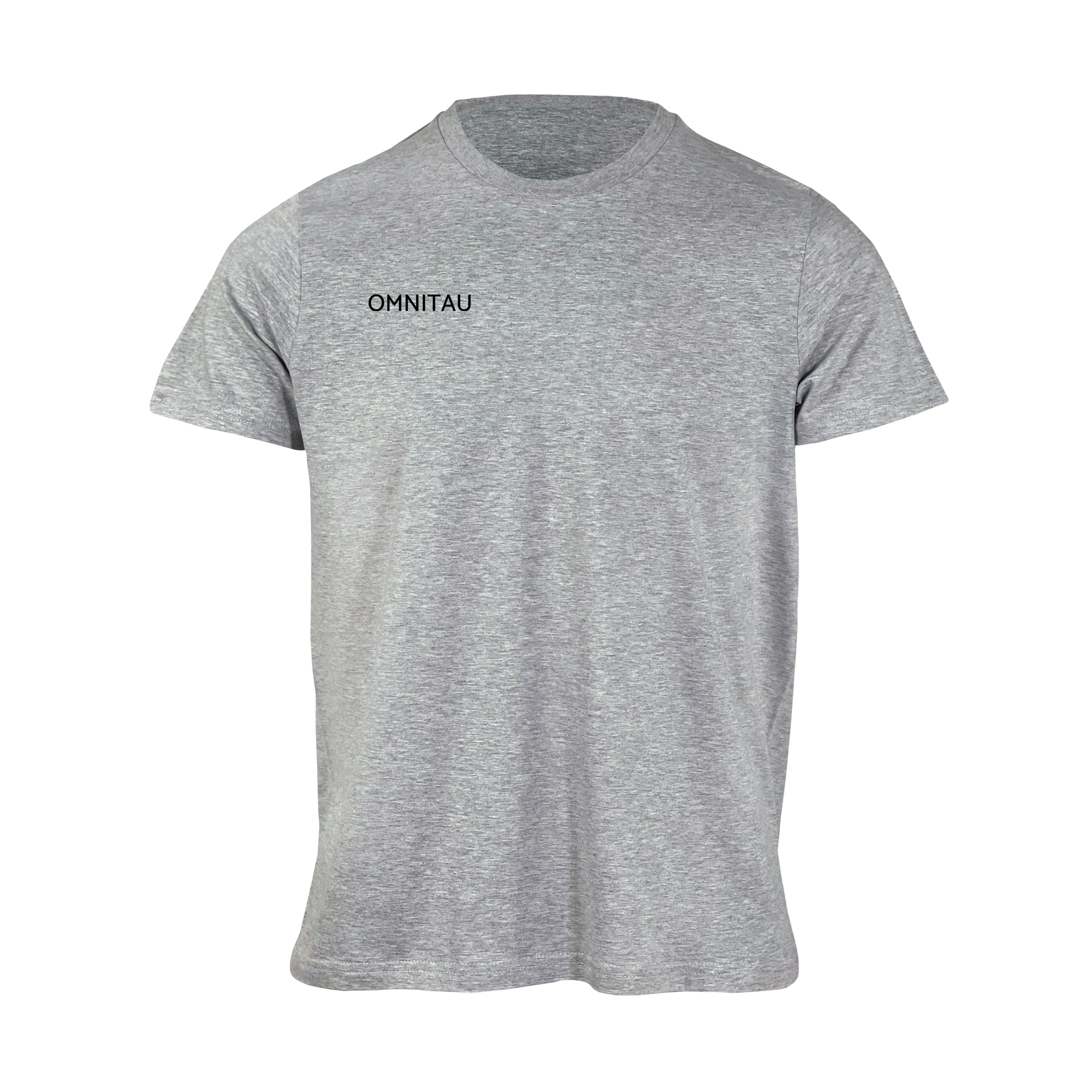 Omnitau Kid's Team Sports Organic Cotton T-Shirt - Heather Grey