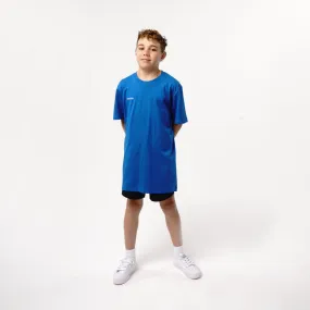 Omnitau Kid's Team Sports Organic Cotton T-Shirt - Royal Blue Omnitau Kid's Team Sports Organic Cotton T-Shirt - Royal Blue