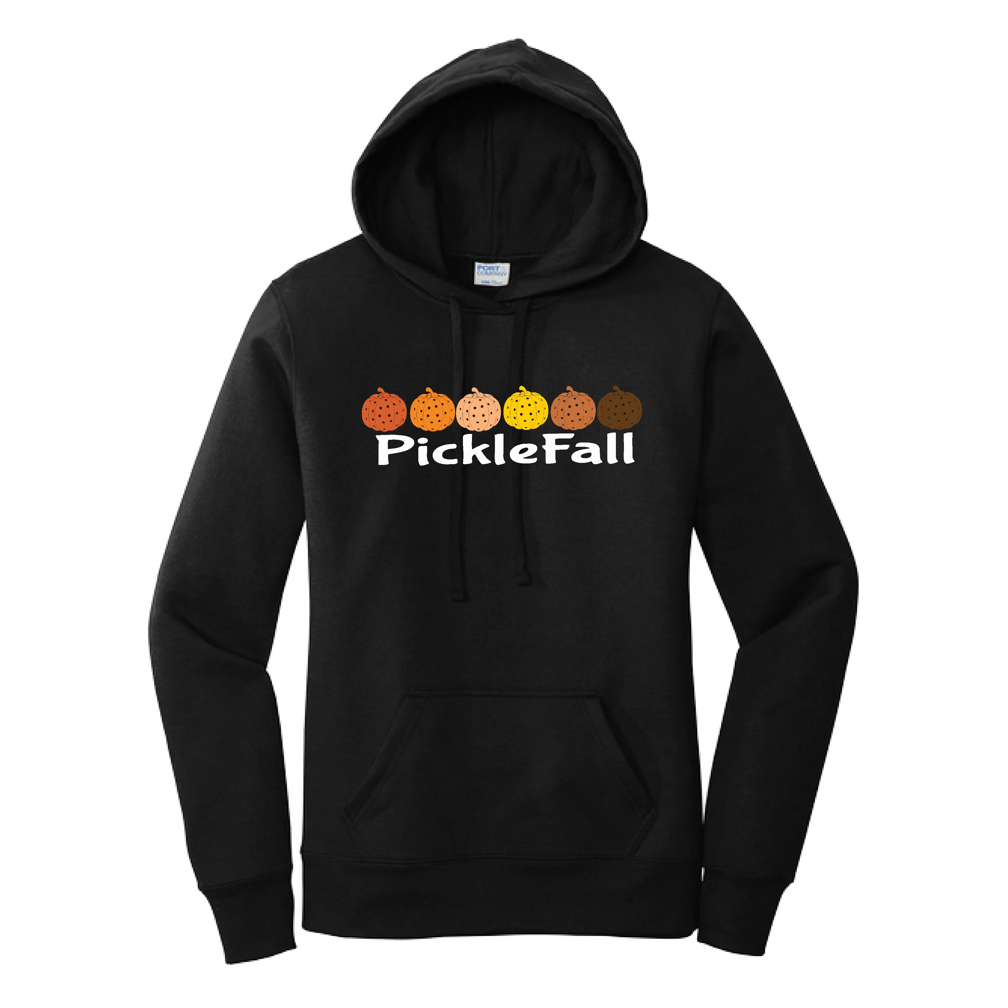Picklefall | Women’s Fitted Hoodie Pickleball Sweatshirt | 50% Cotton 50% Poly Fleece