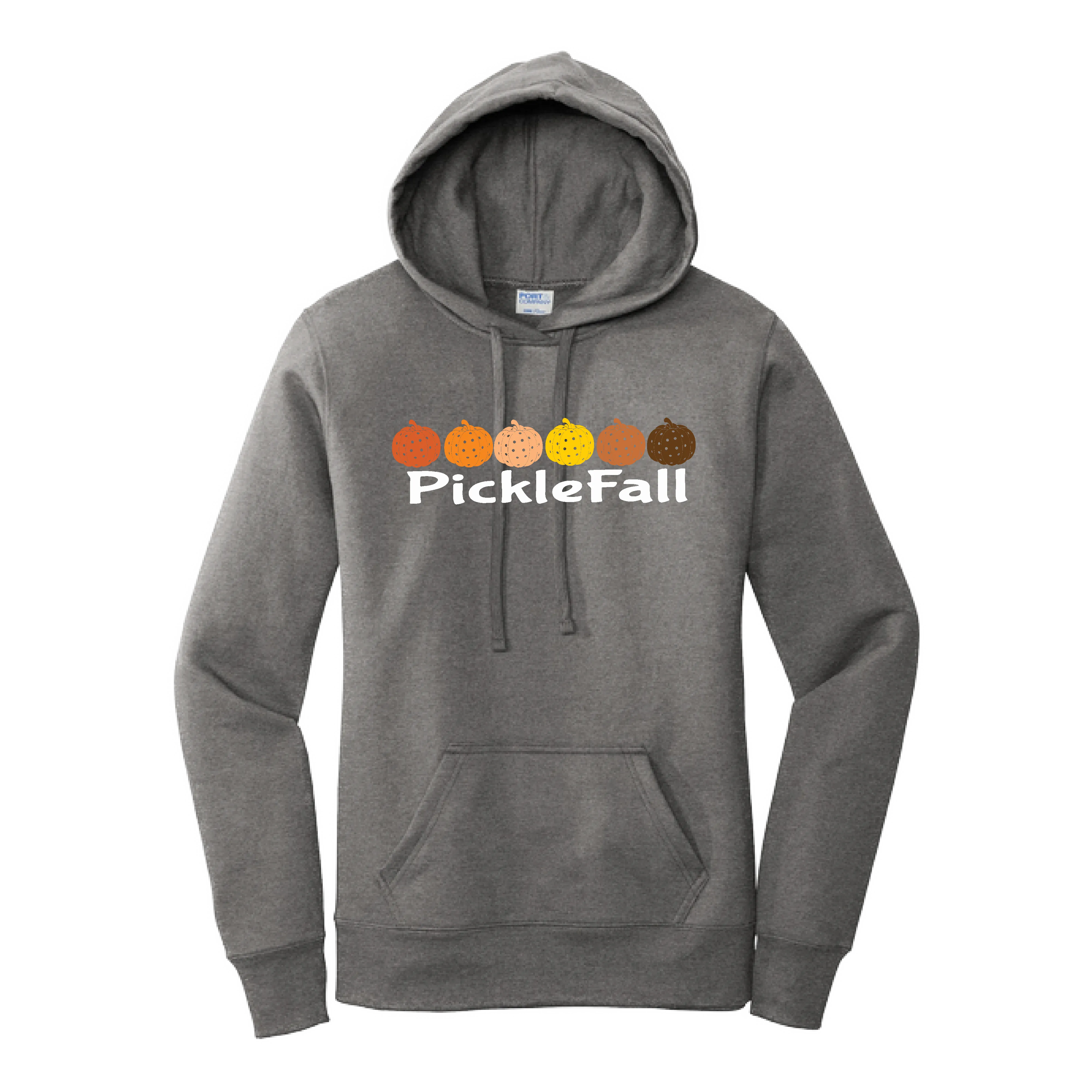 Picklefall | Women’s Fitted Hoodie Pickleball Sweatshirt | 50% Cotton 50% Poly Fleece