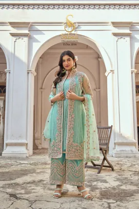 SABAH KHWAAB FESTIVE WEAR DESIGNER SUIT