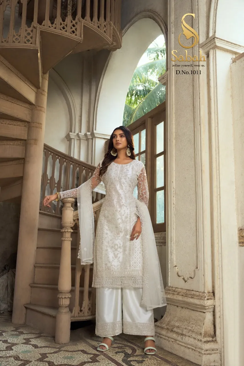 SABAH KHWAAB FESTIVE WEAR DESIGNER SUIT