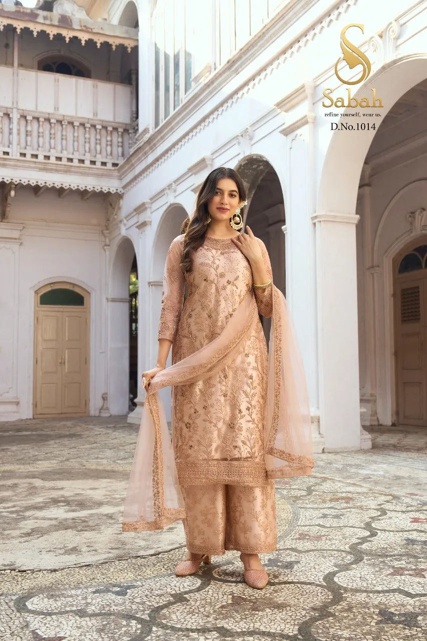 SABAH KHWAAB FESTIVE WEAR DESIGNER SUIT