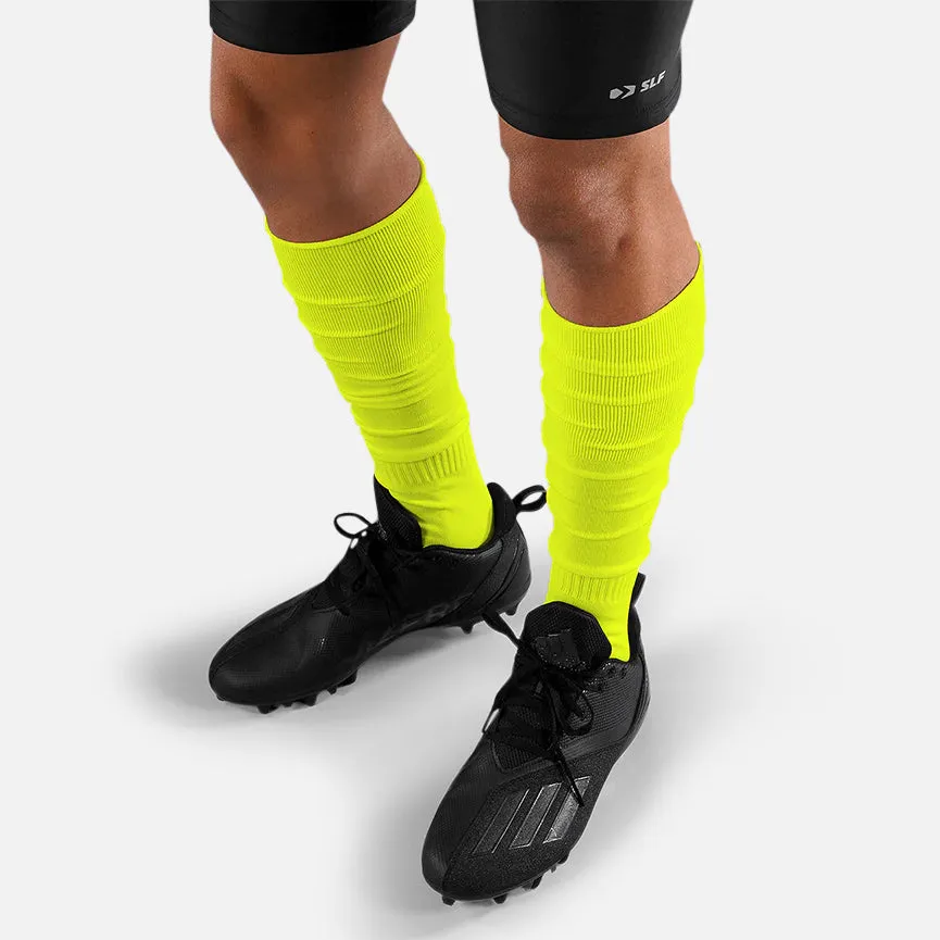 Safety Yellow Over The Knee Sport Socks