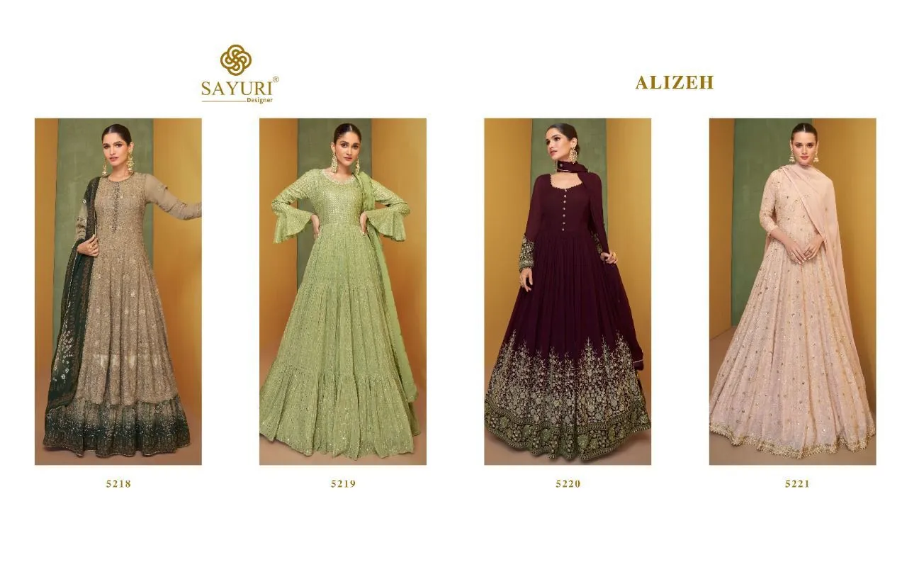 SAYURI ALIZEH 5218 SERIES DESIGNER SUIT