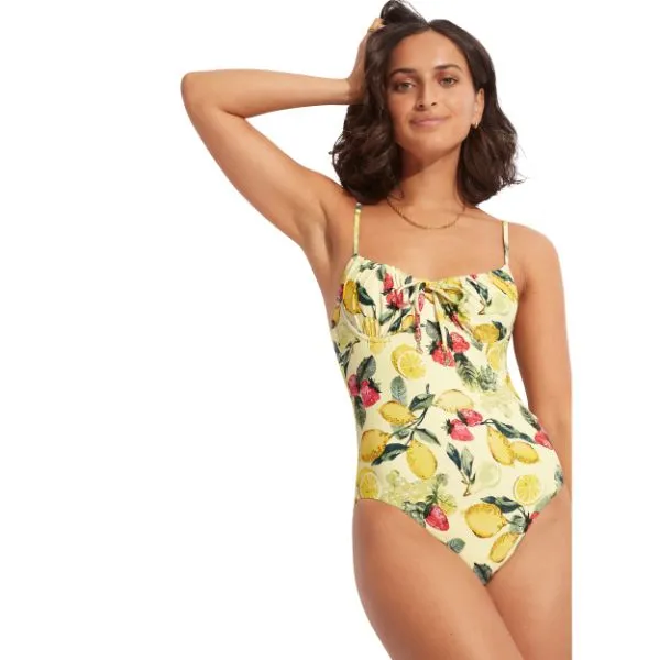 SEAFOLLY - Lemoncello Underwire One Piece