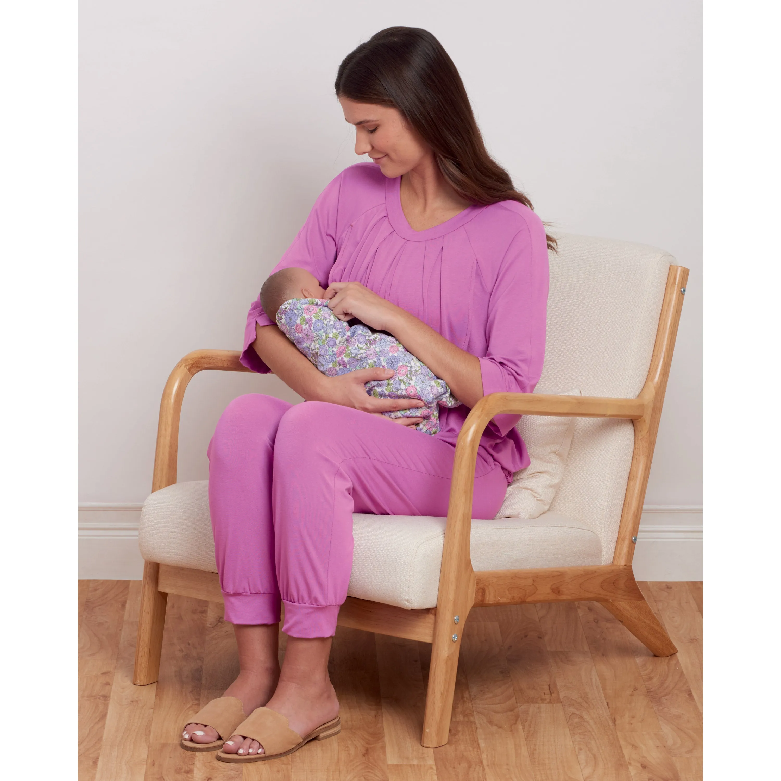 Simplicity 9556 Misses' Nursing Tops, Pants, Shorts and Blanket pattern