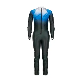 Stef Kids Race Suit - Black/Blue