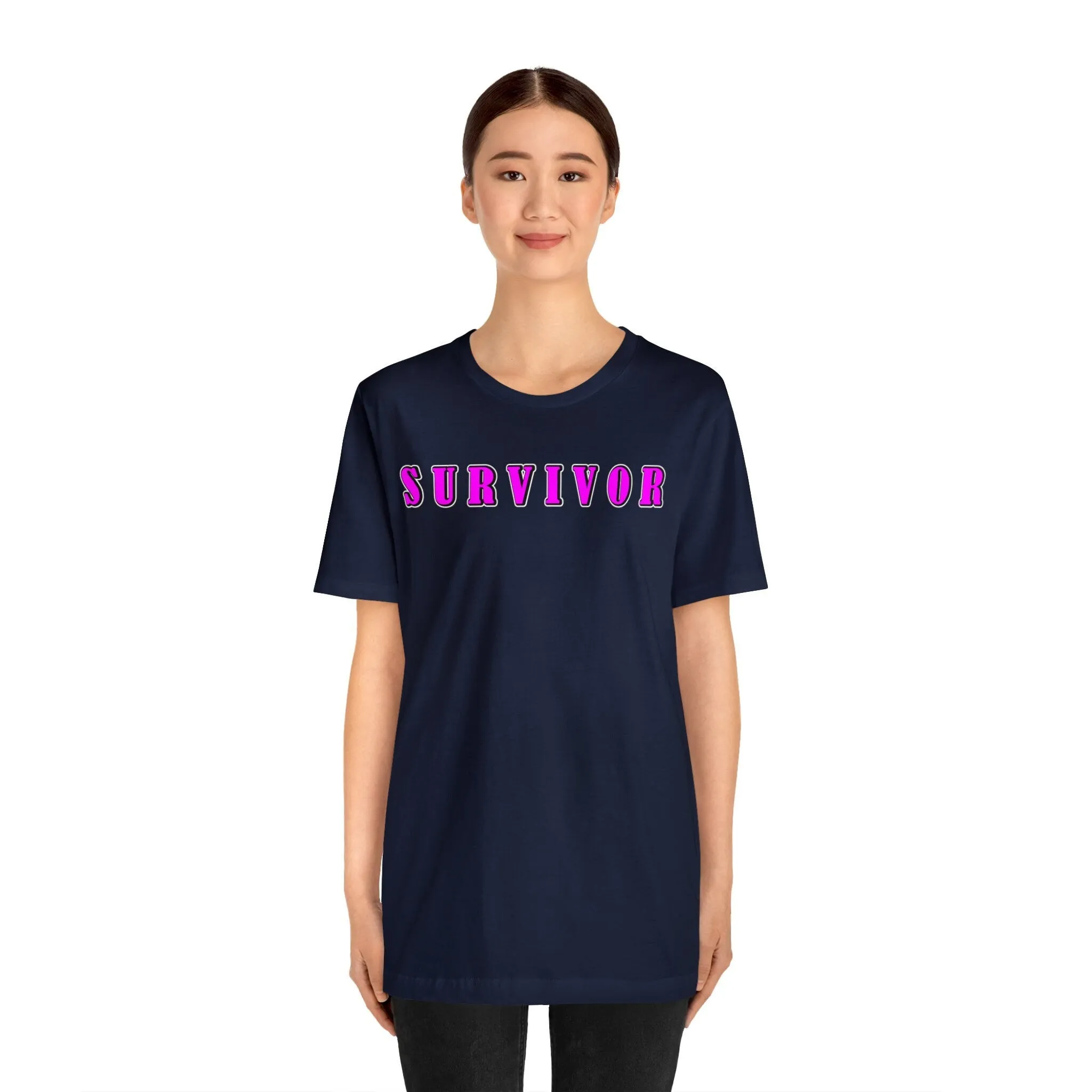 Survivor t-shirts M23 brand name tees | Persistent Trooper t-shirts | Breast Cancer Survivors tees | Surviving Life