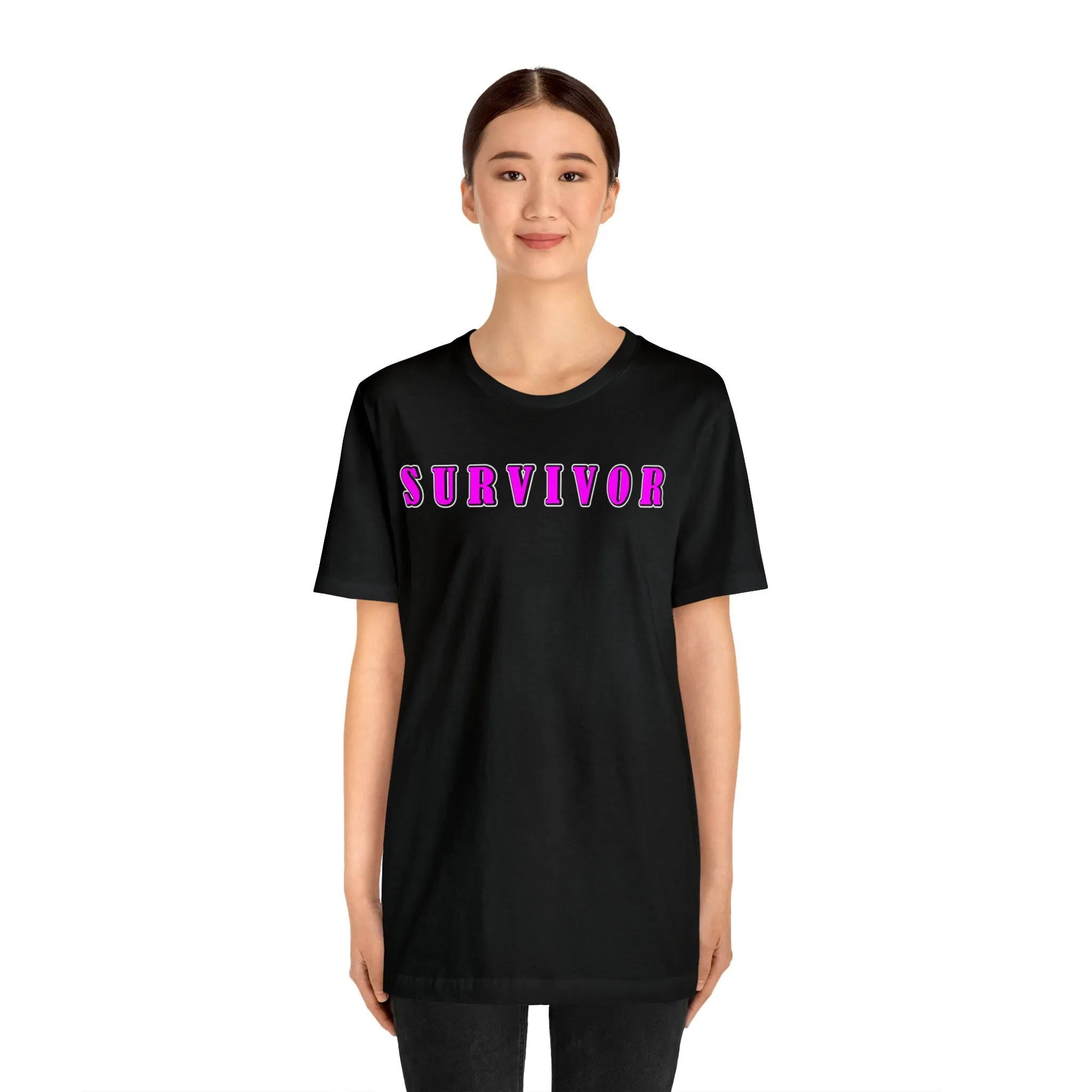 Survivor t-shirts M23 brand name tees | Persistent Trooper t-shirts | Breast Cancer Survivors tees | Surviving Life