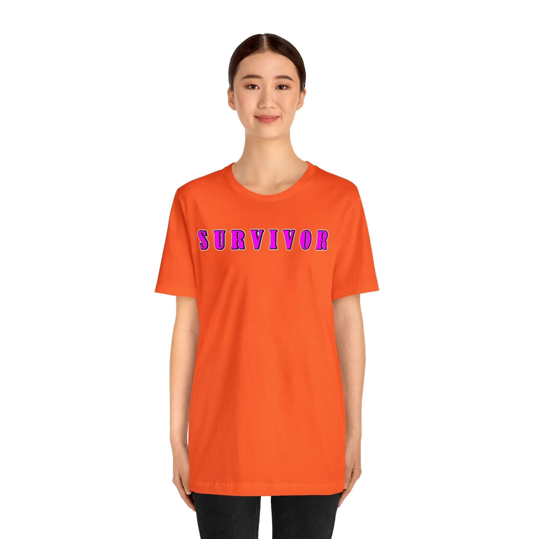 Survivor t-shirts M23 brand name tees | Persistent Trooper t-shirts | Breast Cancer Survivors tees | Surviving Life