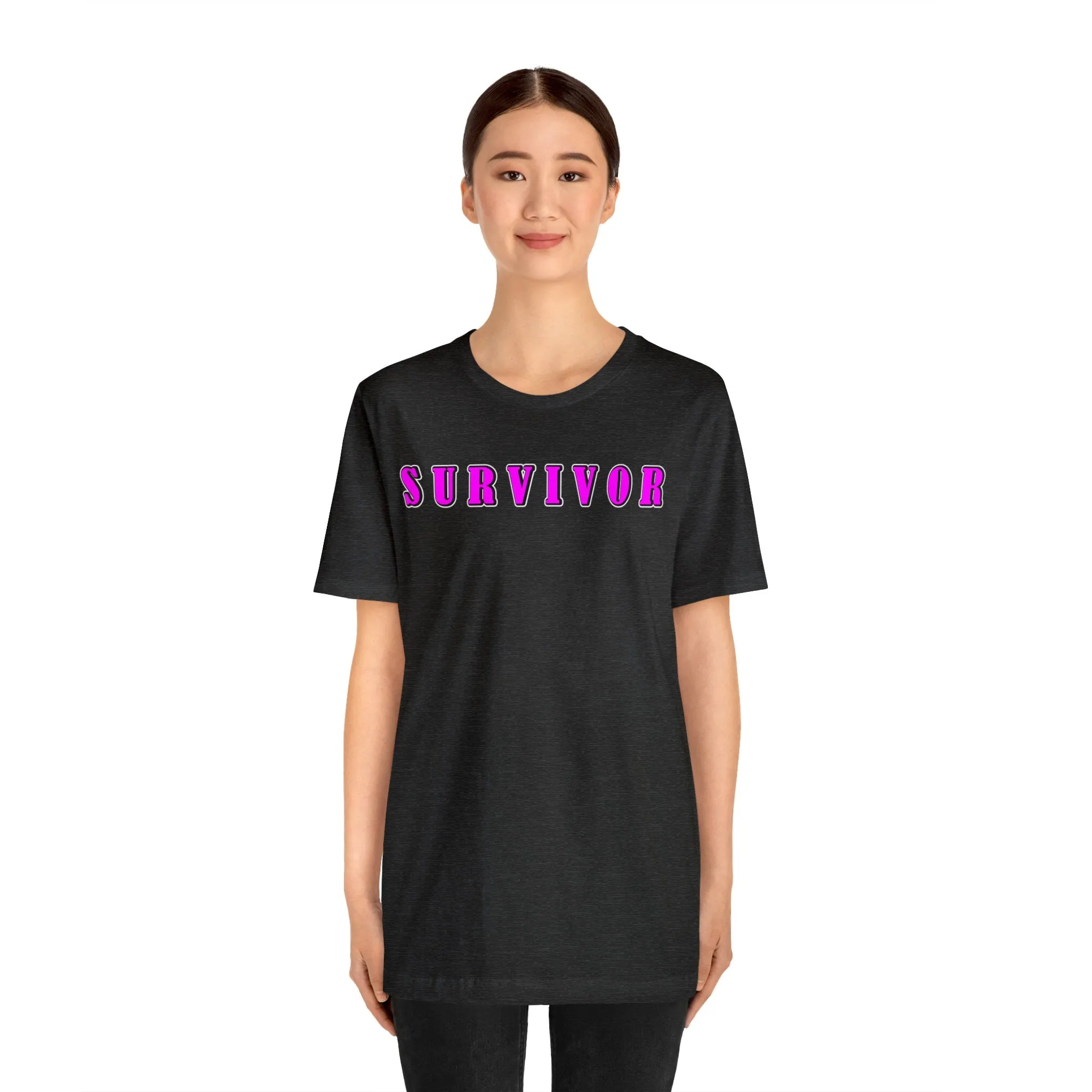Survivor t-shirts M23 brand name tees | Persistent Trooper t-shirts | Breast Cancer Survivors tees | Surviving Life