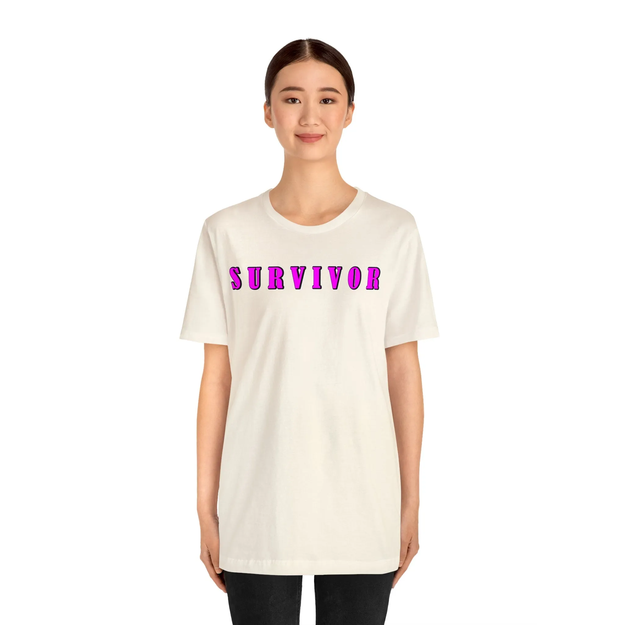 Survivor t-shirts M23 brand name tees | Persistent Trooper t-shirts | Breast Cancer Survivors tees | Surviving Life