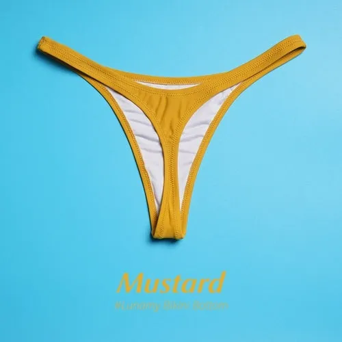 Swimsuit Thong Swimwear Women Bikini Bottoms And Top