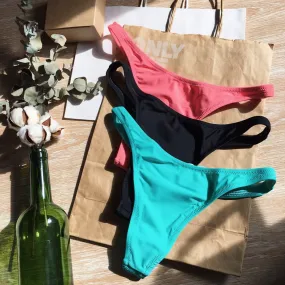 Swimsuit Thong Swimwear Women Bikini Bottoms And Top