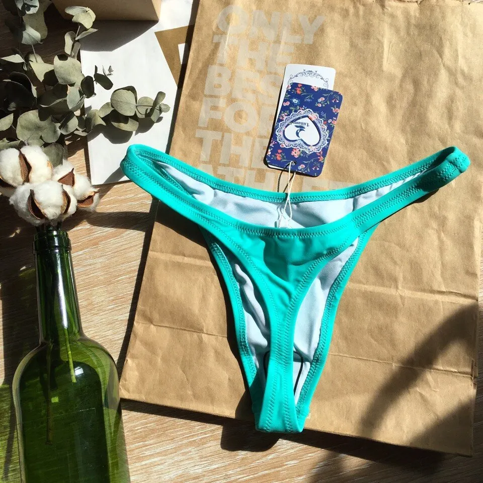 Swimsuit Thong Swimwear Women Bikini Bottoms And Top