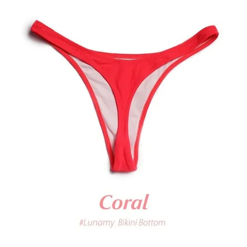 Swimsuit Thong Swimwear Women Bikini Bottoms And Top