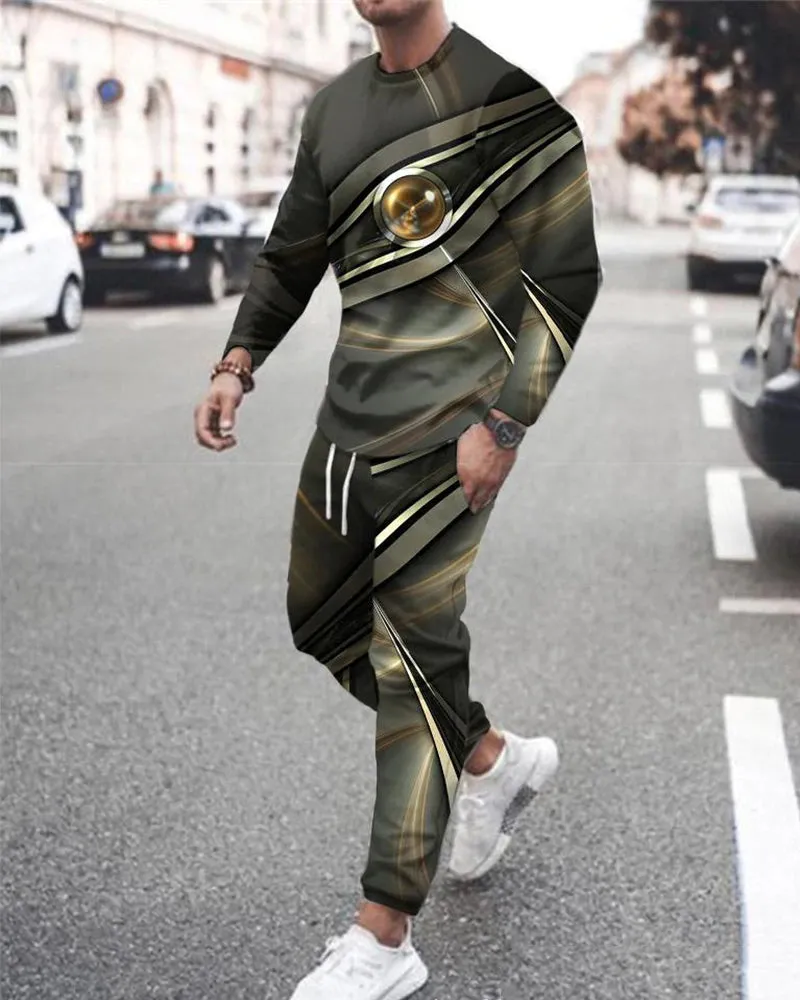 The Spatafore Printed Track Suit