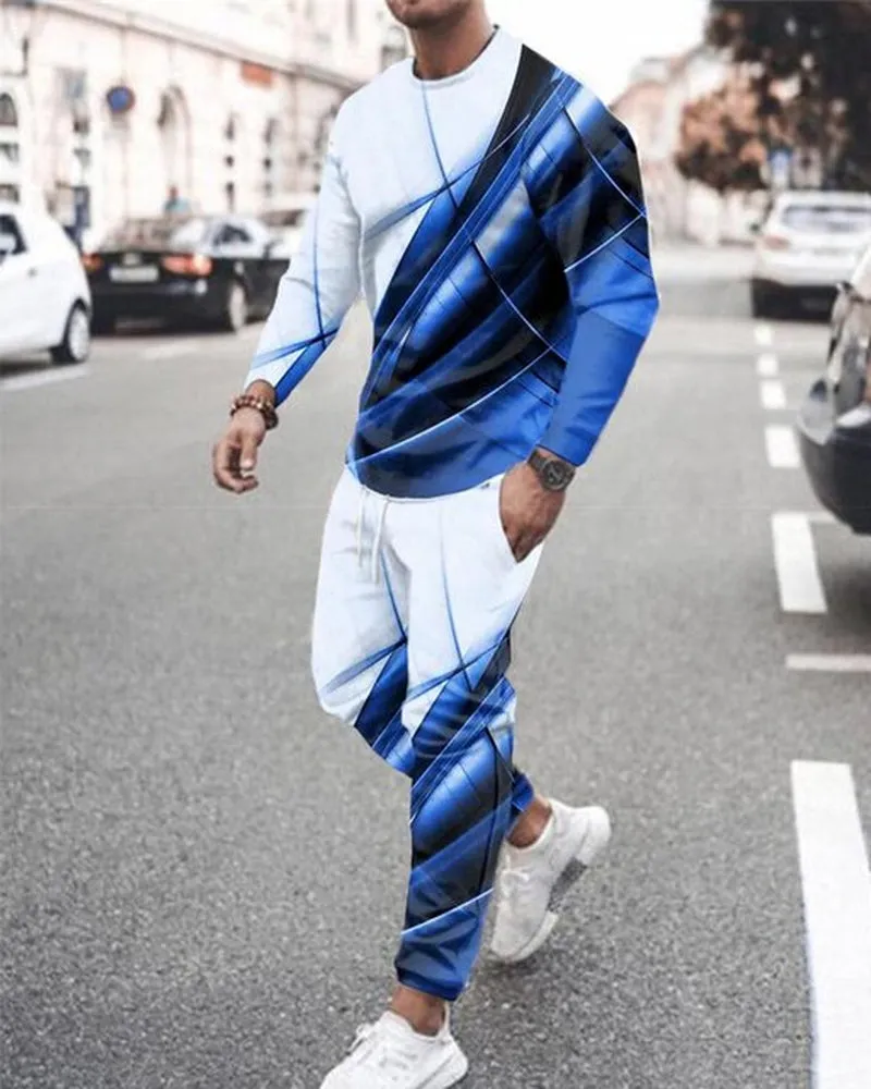 The Spatafore Printed Track Suit