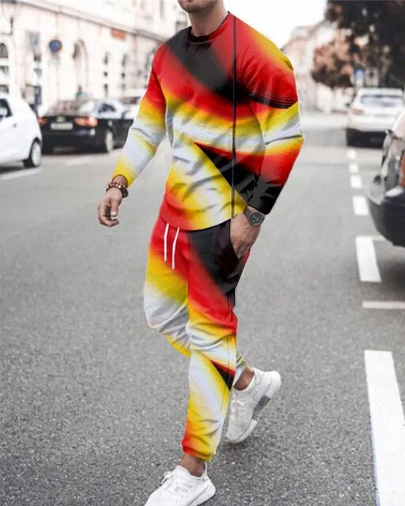 The Spatafore Printed Track Suit