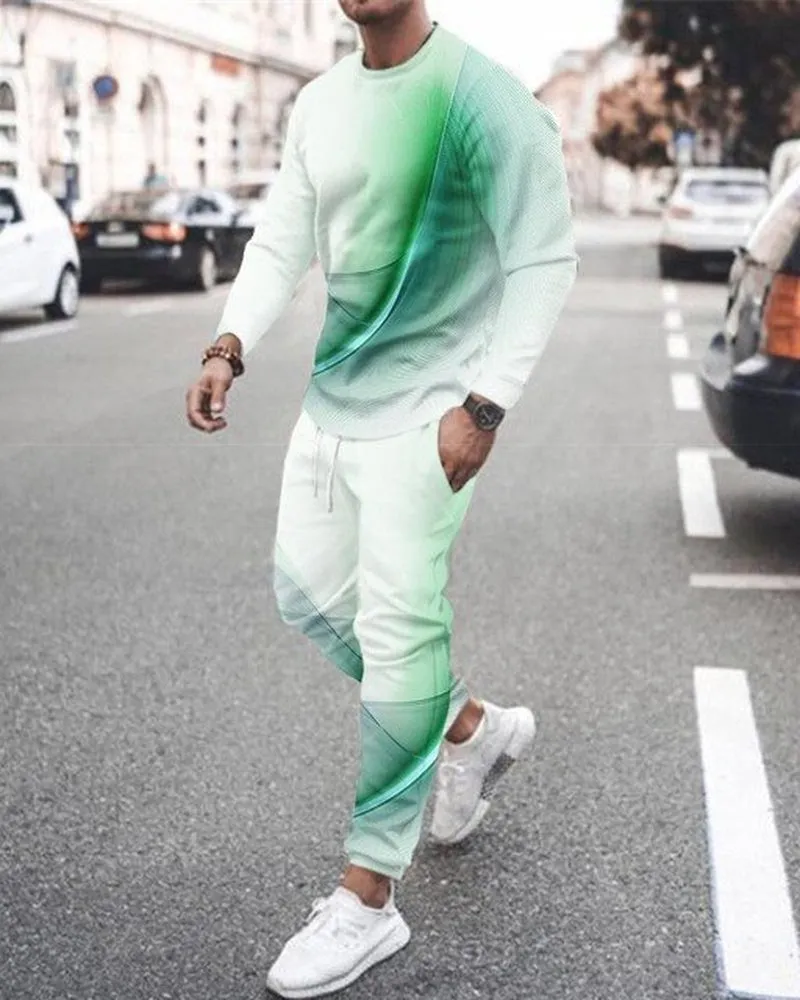 The Spatafore Printed Track Suit