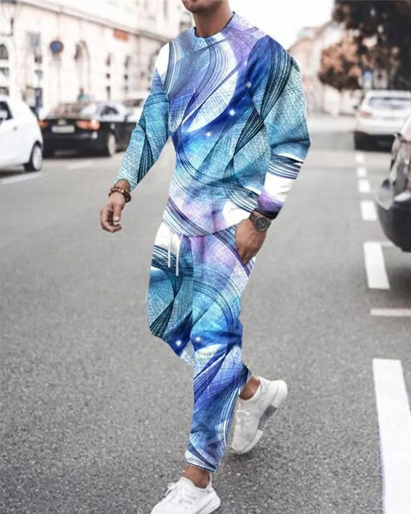 The Spatafore Printed Track Suit