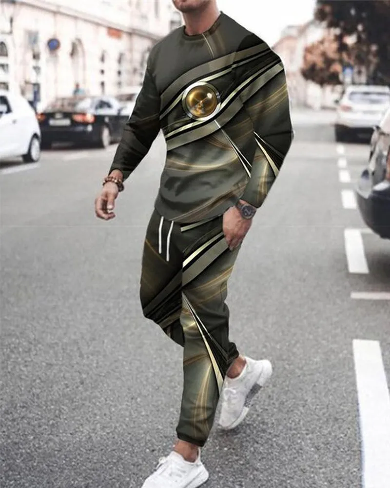 The Spatafore Printed Track Suit