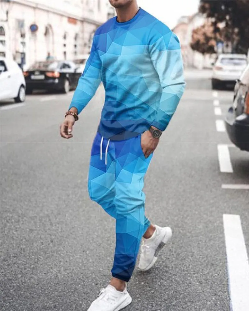 The Spatafore Printed Track Suit