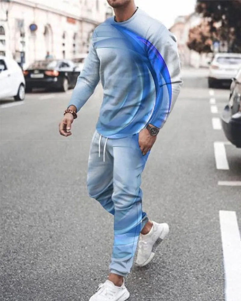 The Spatafore Printed Track Suit